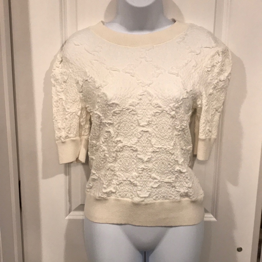 Free People Cream Sweater Size XS